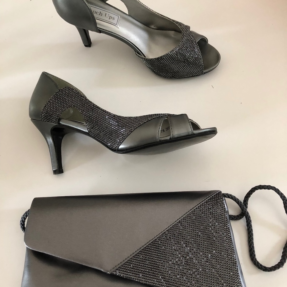 New Silver/pewter heels by Touch Ups by Benjamin Walk